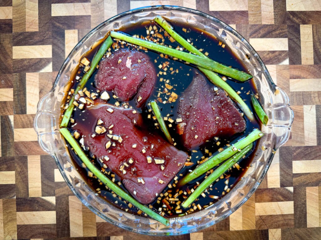 Marinated