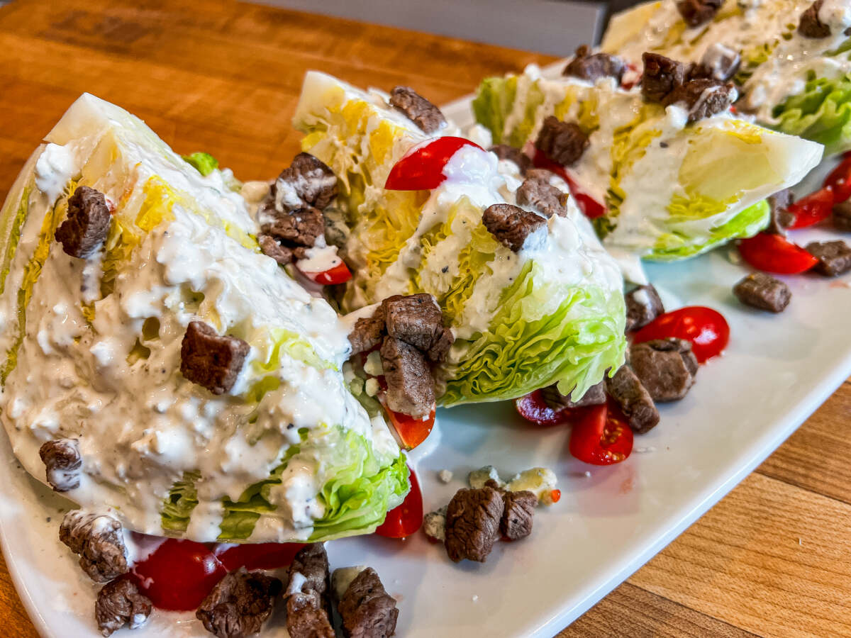 Wedge Salad: A Classic Steakhouse Favorite Made Easy at Home - Recipe Food  Blogger | Paulie Sauce Recipes