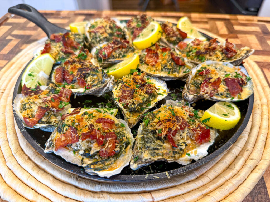 Oysters Rockefeller