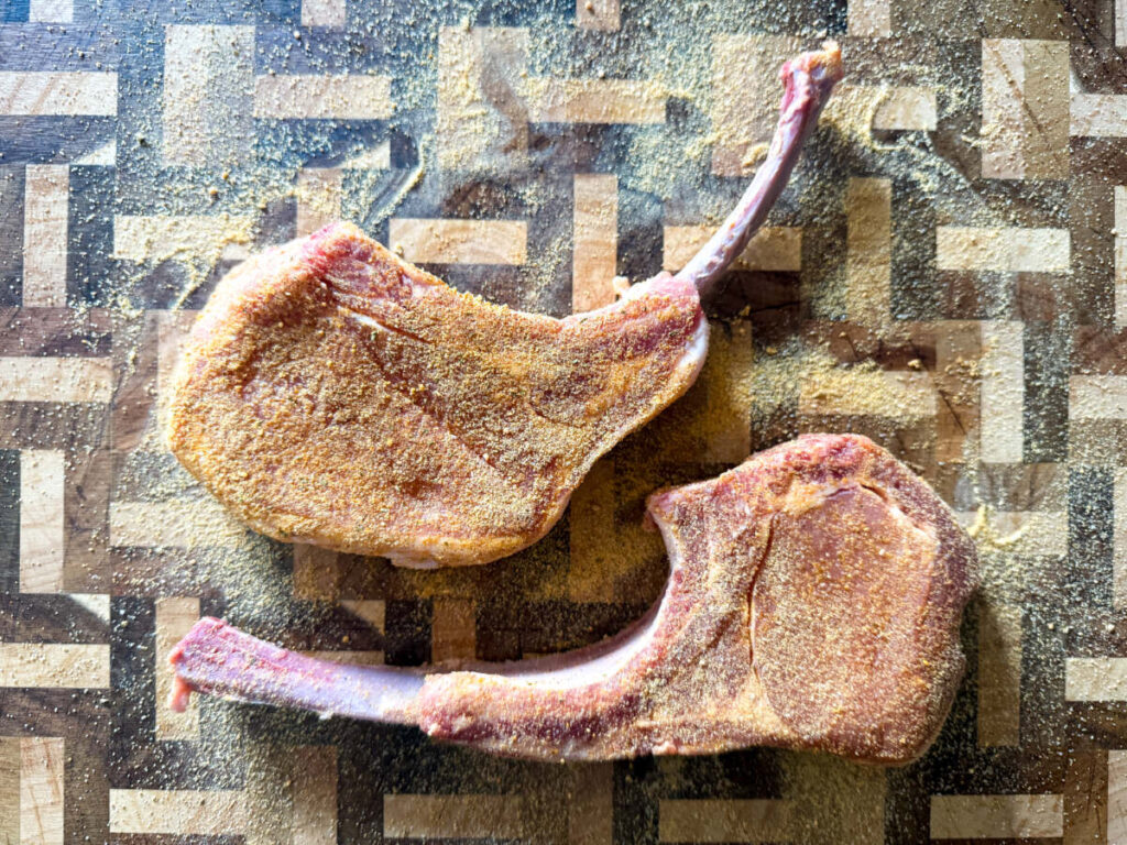 Seasoned pork chops 
