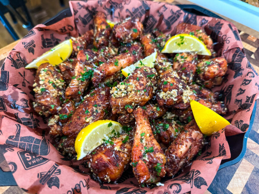 Garlic Parmesan Chicken Wings