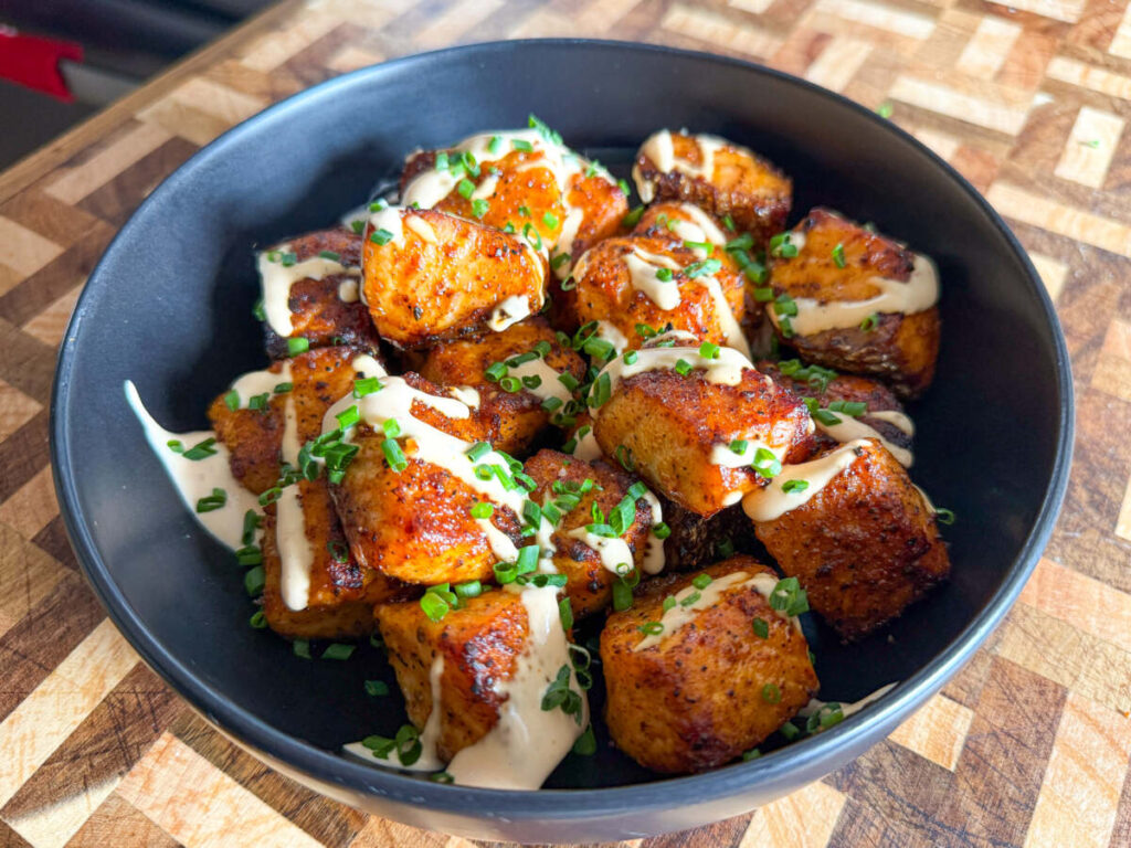 Air Fryer Salmon Bites