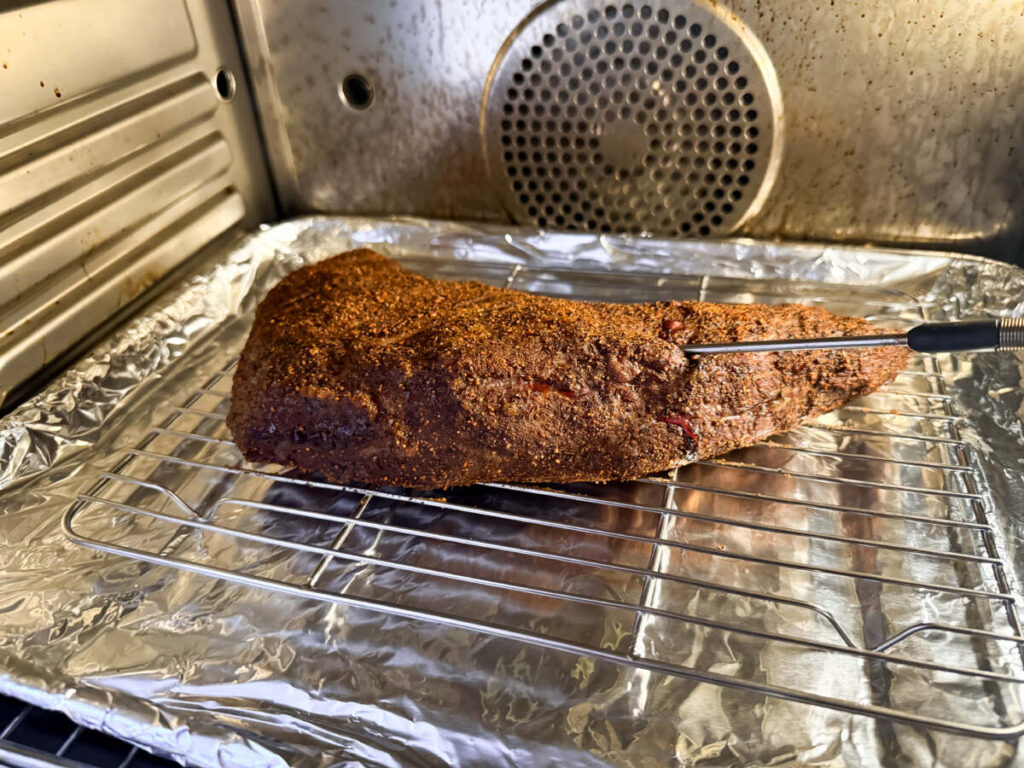 Reverse seared tri tip 