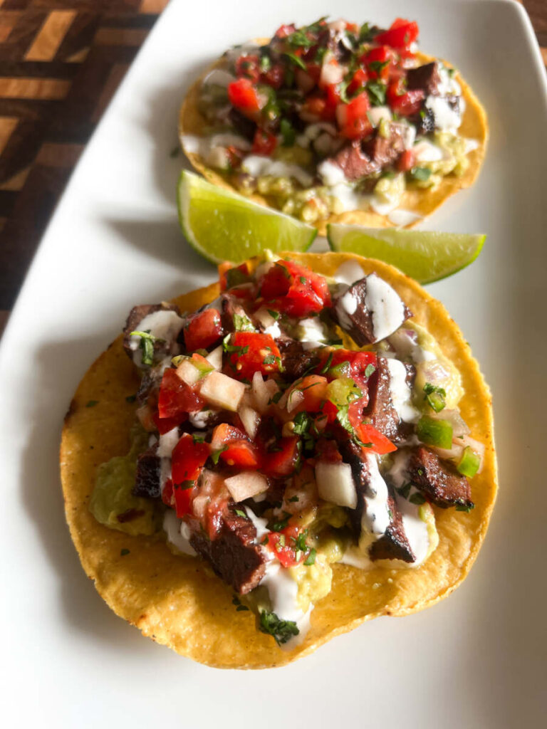 Steak Tostada