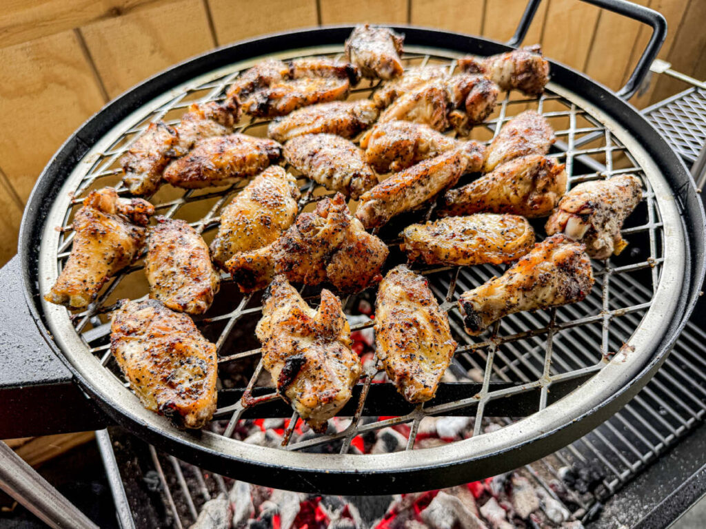 Open fire wings 