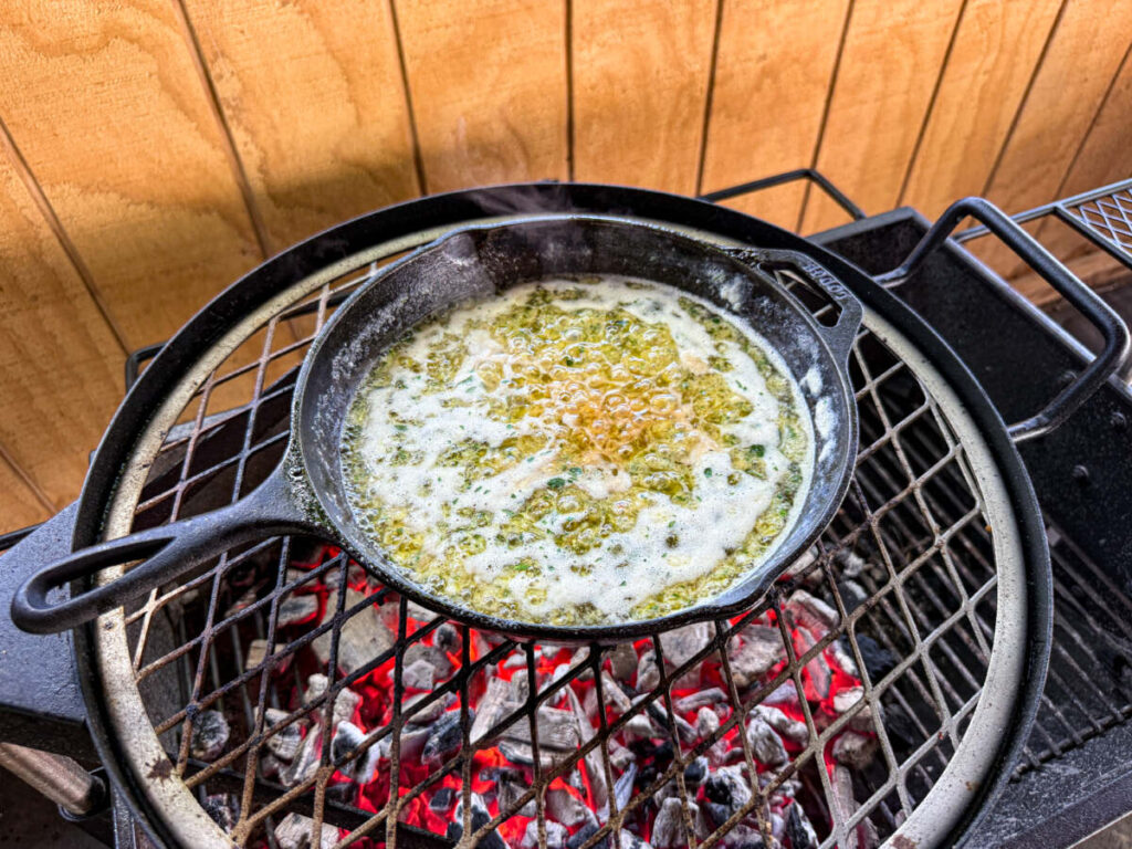 White wine butter sauce