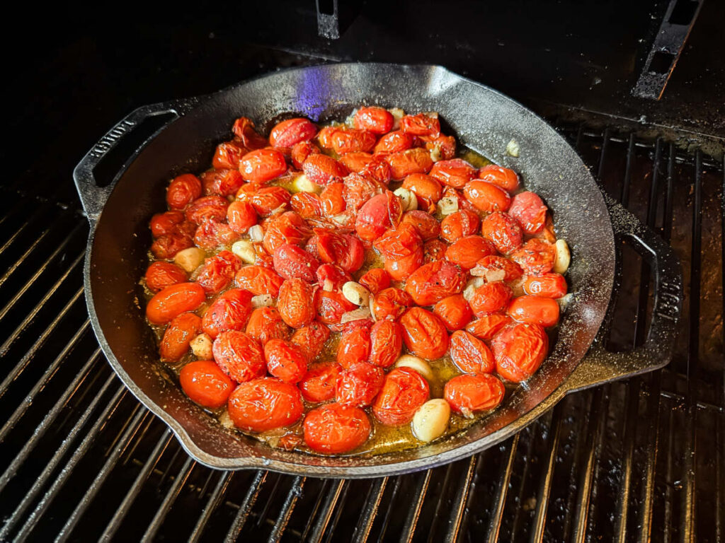 Roasted tomato pasta 