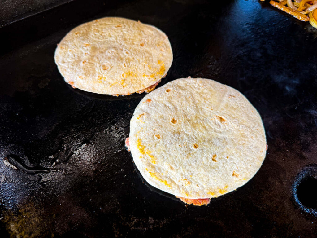 Smashed tortilla 