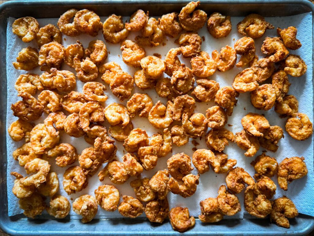 Fried shrimp