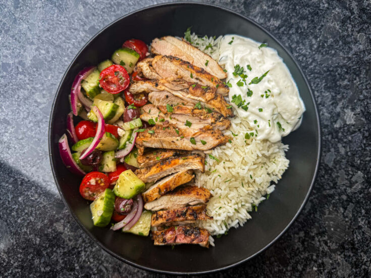 Grilled Greek Chicken Bowl