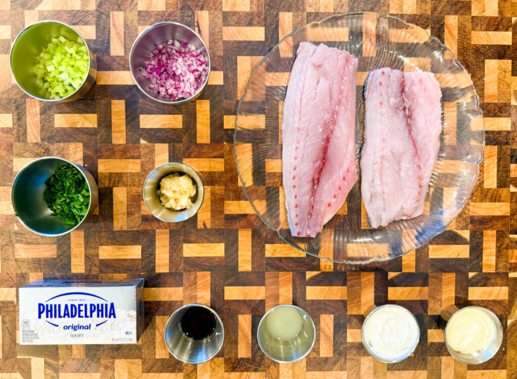 Smoked Bluefish Dip Ingredients