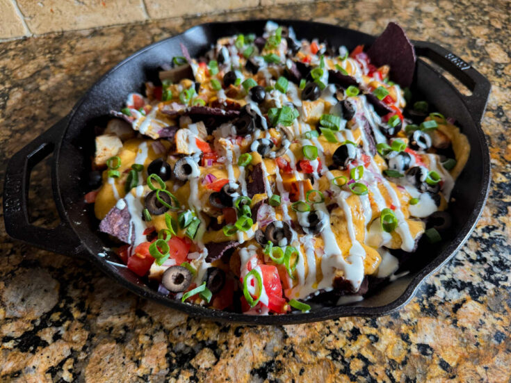 Grilled Chicken Nachos